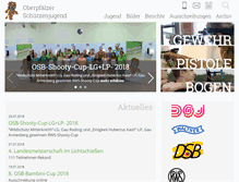 Tablet Screenshot of osb-jugend.de